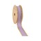 LaRibbons 1" Metallic Fringe Textured Grosgrain Ribbon | 25 Yard Roll